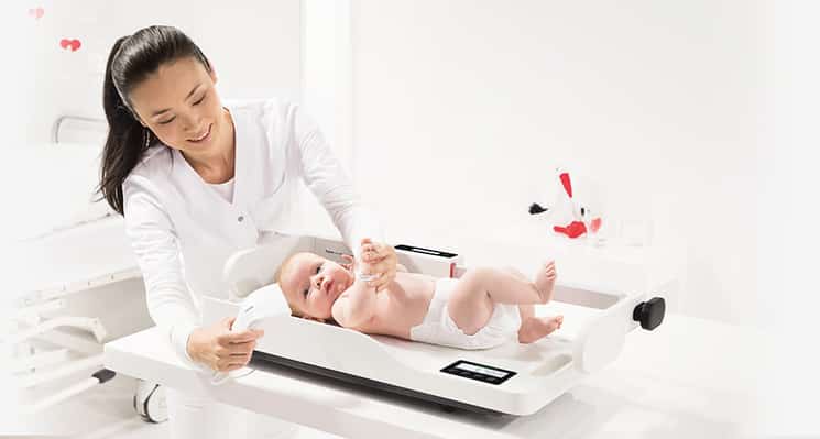 Seca 374 Digital Baby Scale with Wireless Transmission